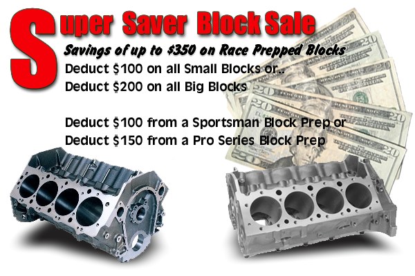 Super Saver Block Sale!